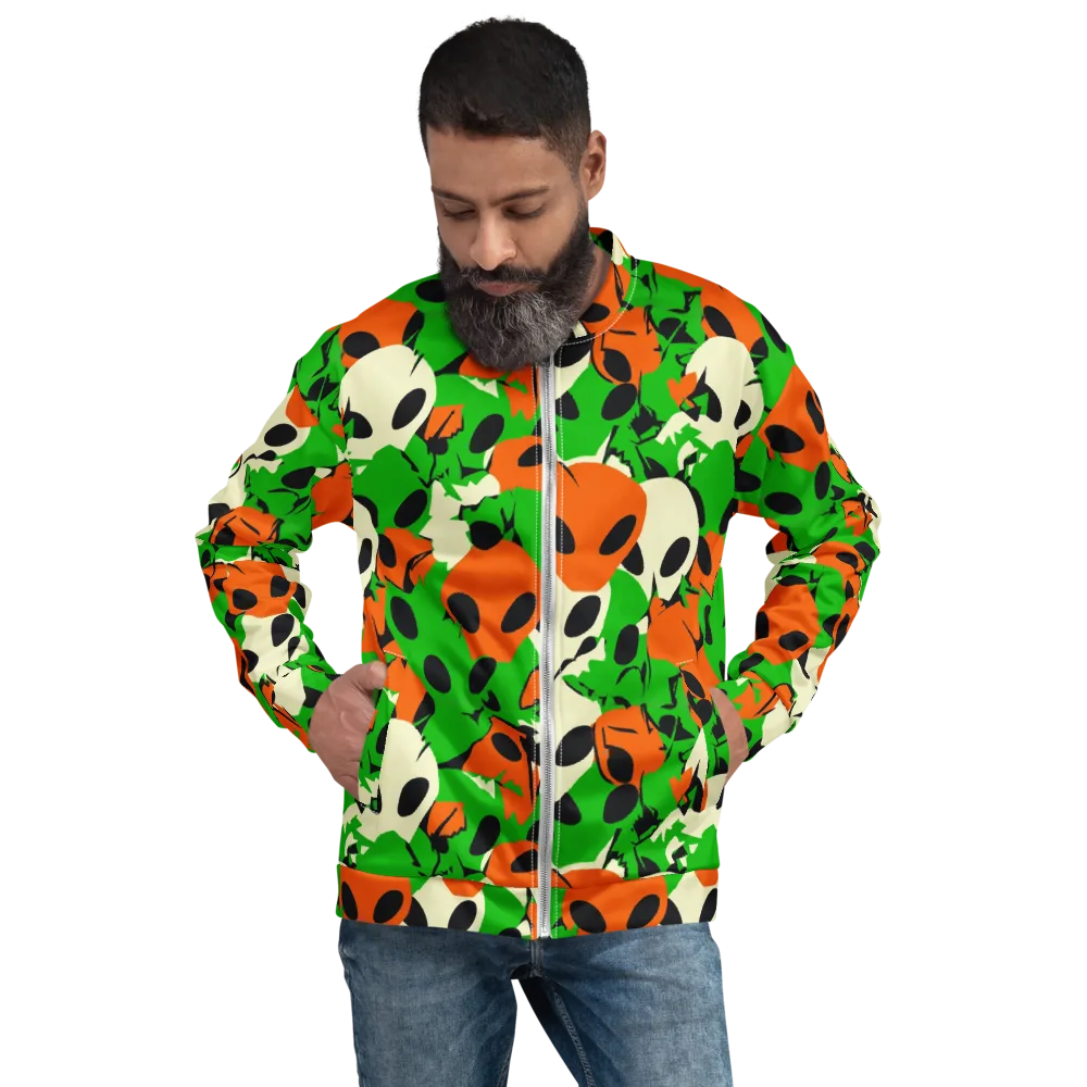 Electric Encounter on Bomber Jacket — Front