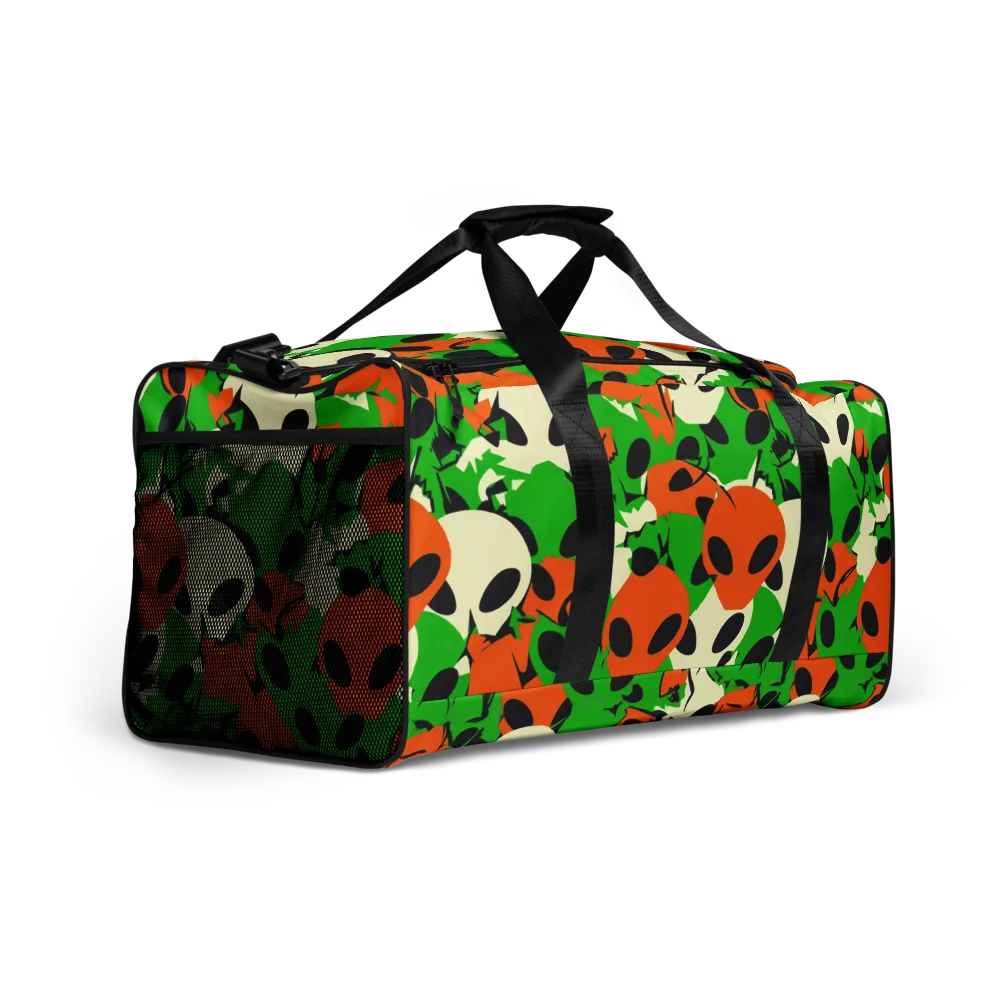 Electric Encounter on Duffle Bag — Right Front