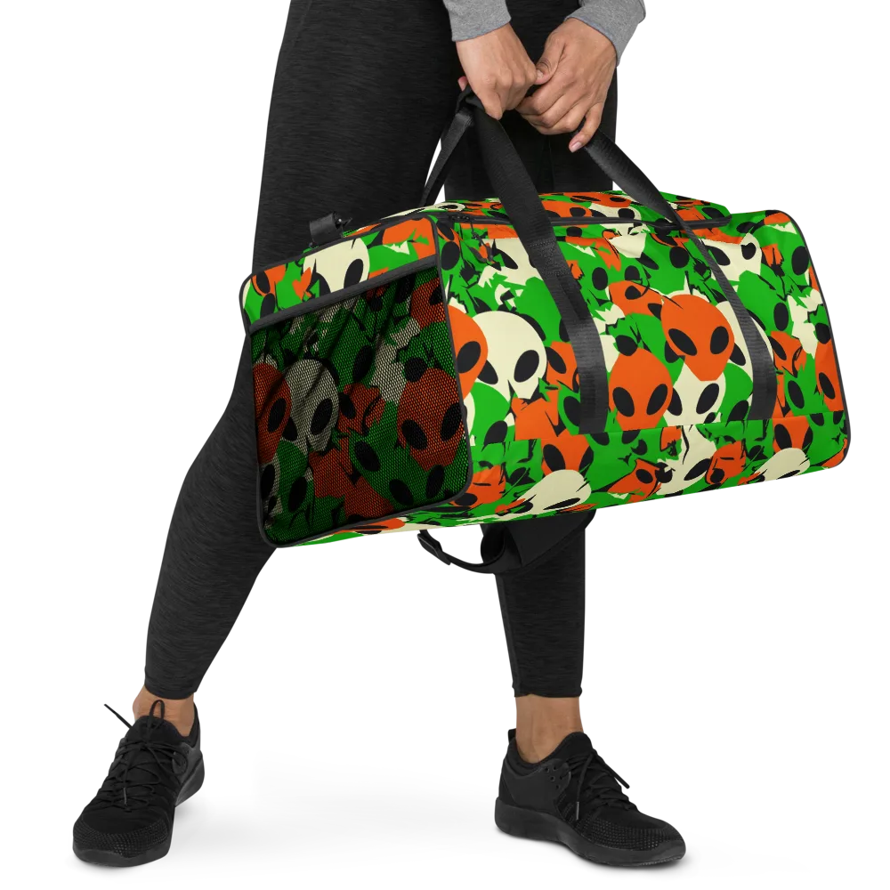 Electric Encounter on Duffle Bag — Right Front