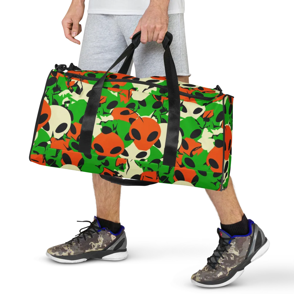 Electric Encounter on Duffle Bag — Front