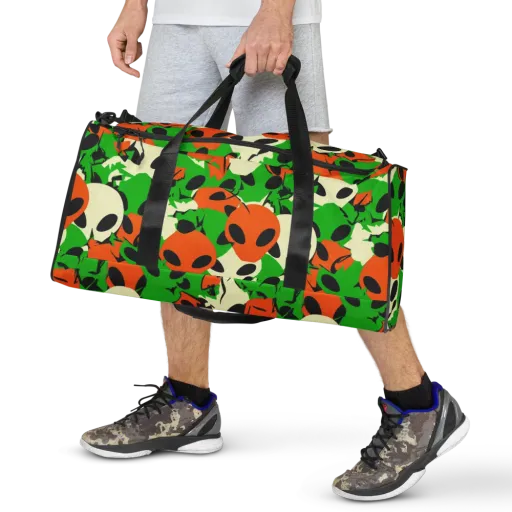 Electric Encounter on a Duffle Bag