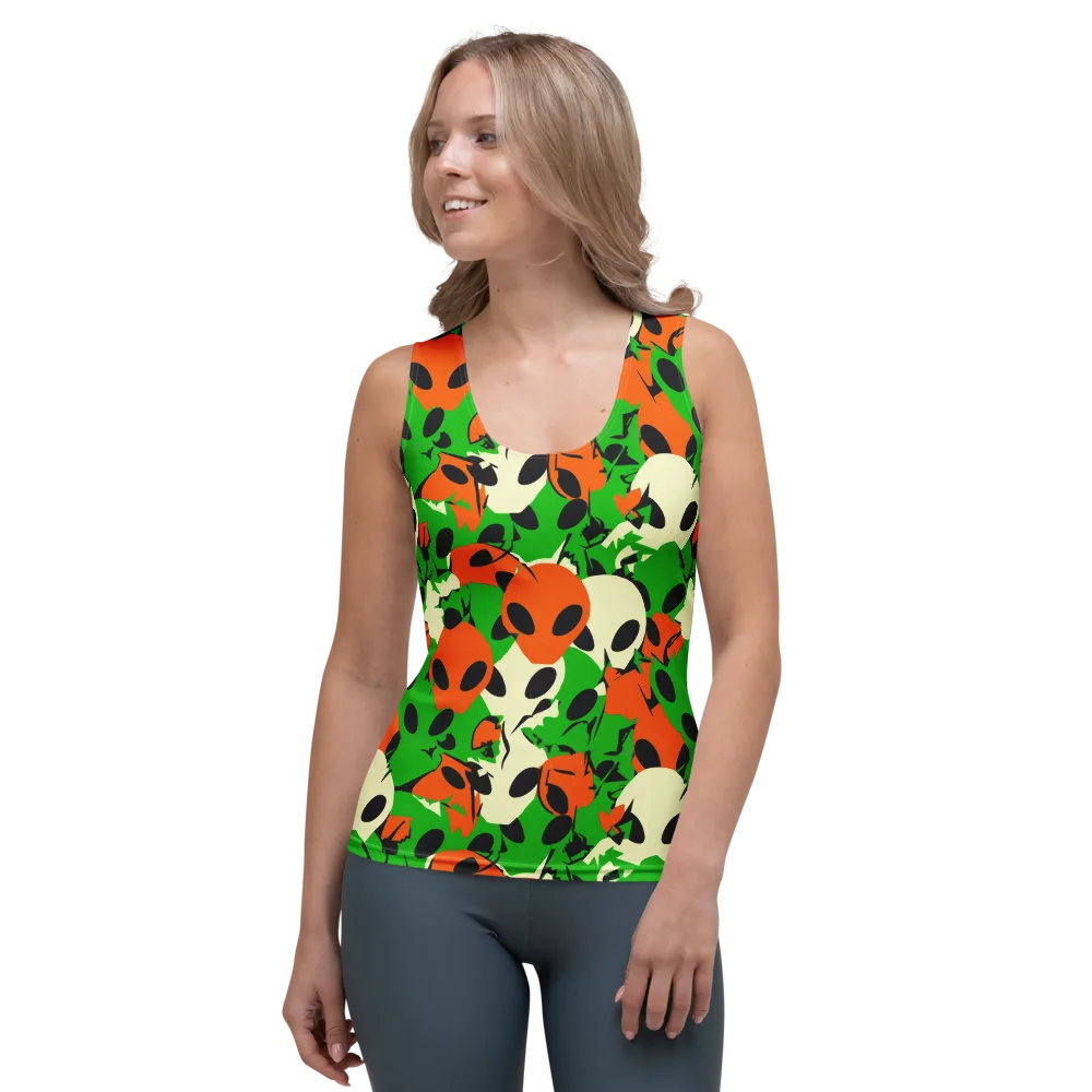 Electric Encounter on Women's Tank Top — Front