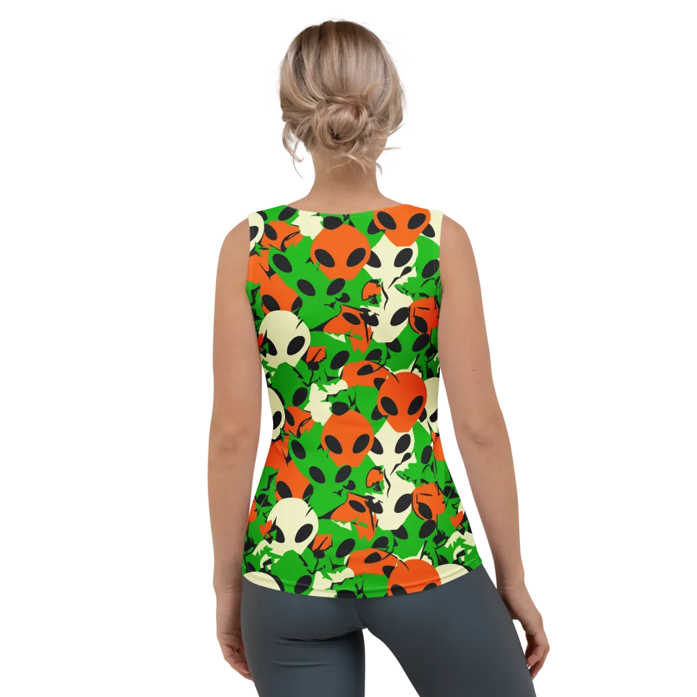 Electric Encounter on Women's Tank Top — Back
