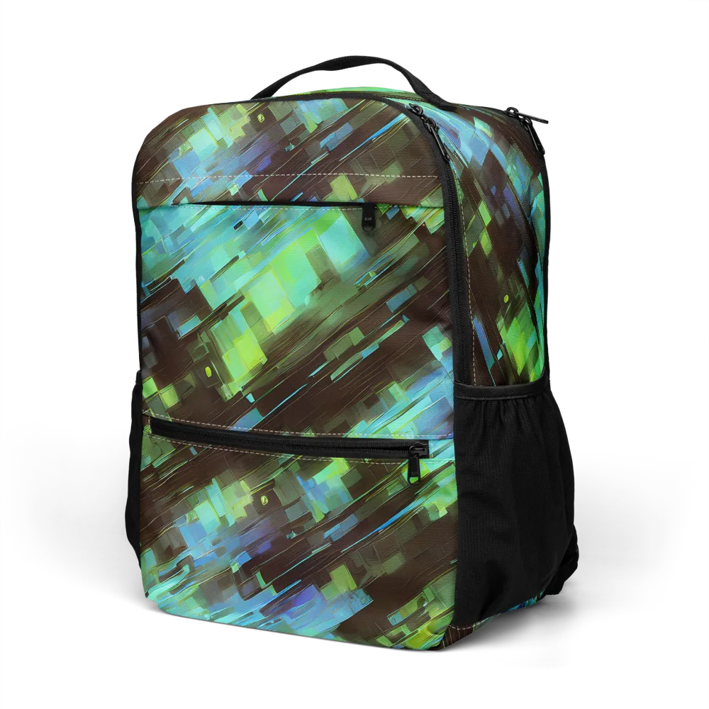 Cyber Shard on Utility Backpack — Left Front