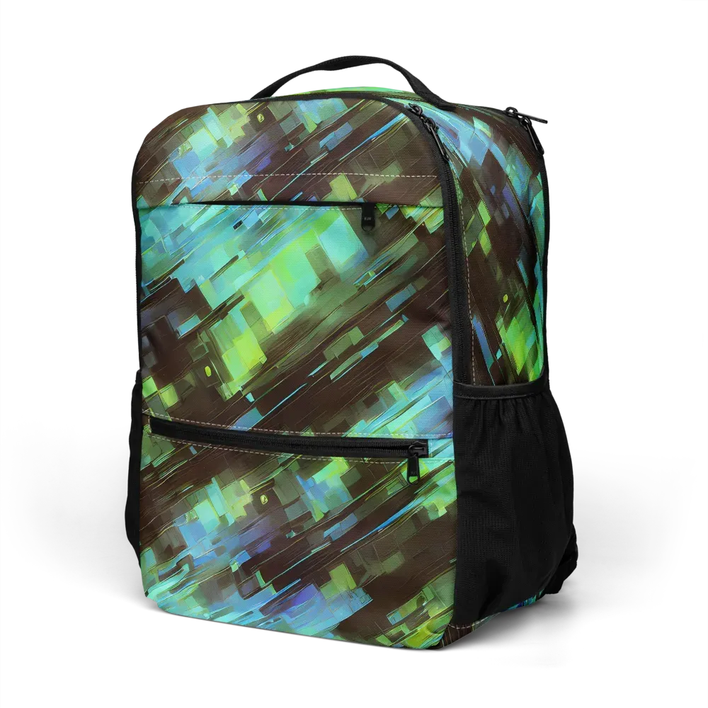 Cyber Shard on Utility Backpack — Left Front