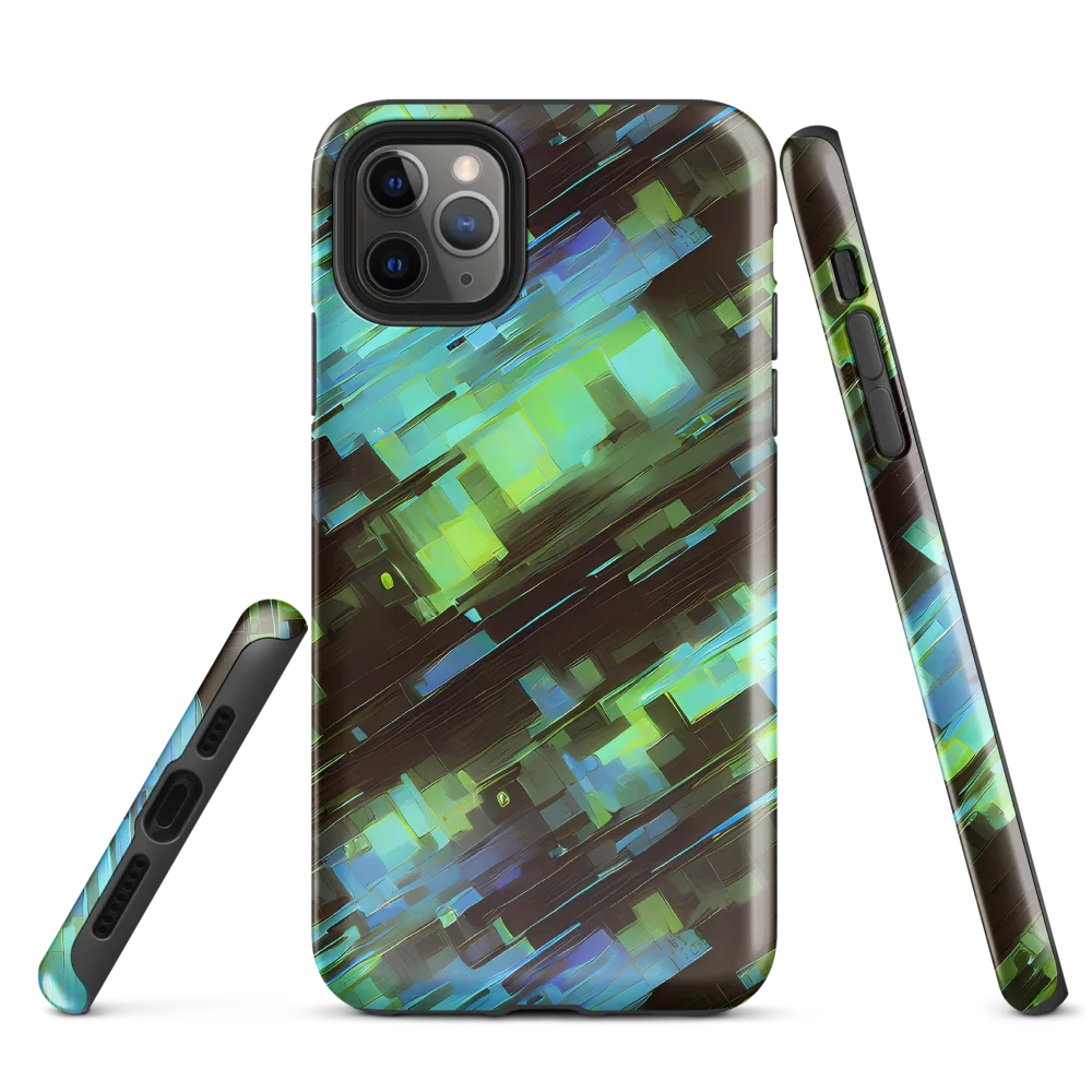 Cyber Shard on Tough Case for iPhone® — Front