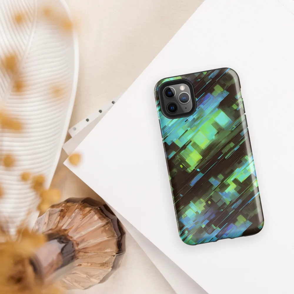 Cyber Shard on Tough Case for iPhone® — Front