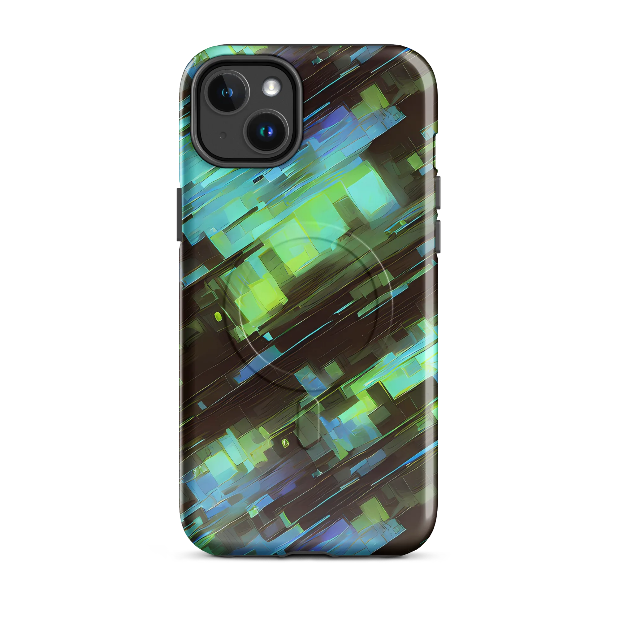 Cyber Shard on MagSafe Tough Case for iPhone® — Front