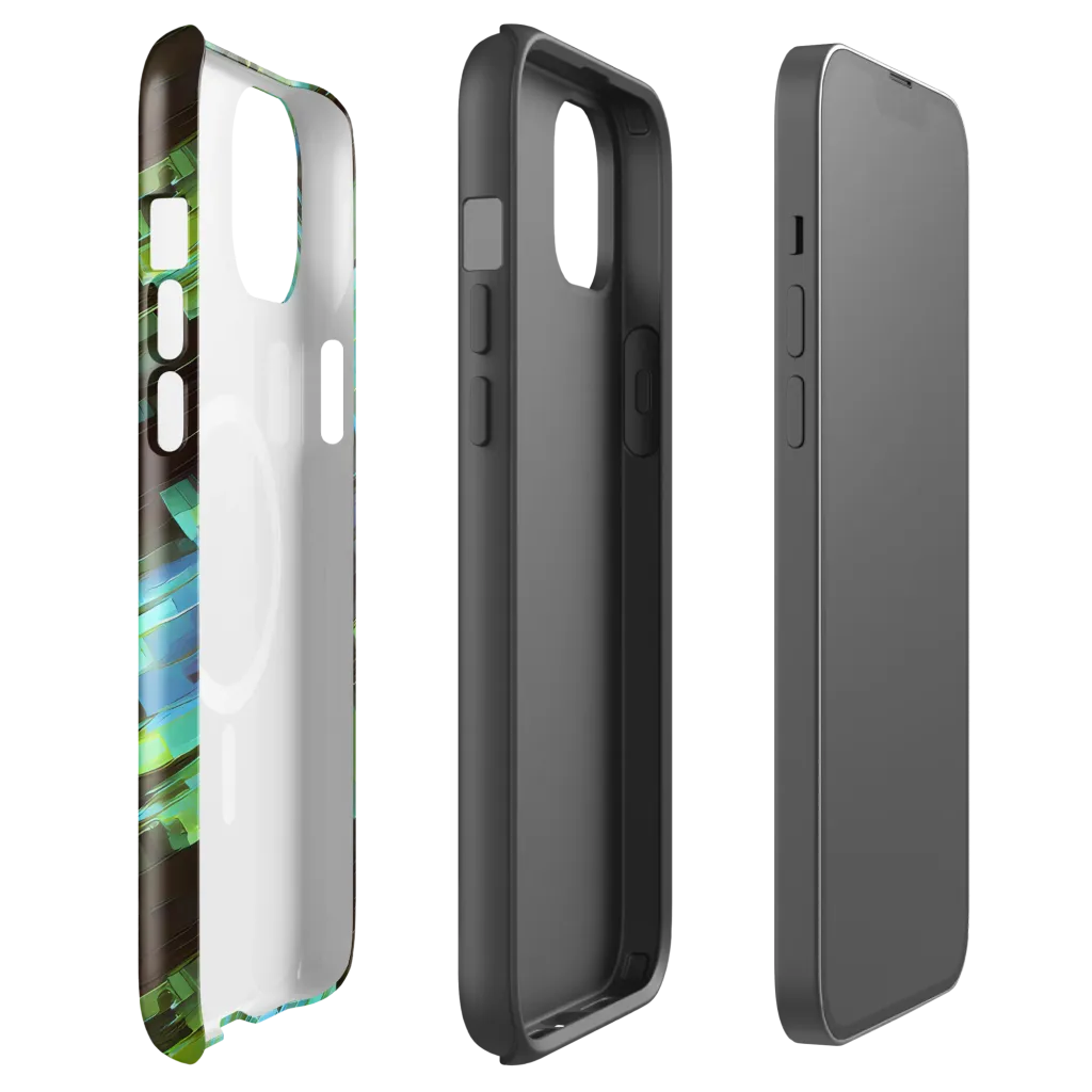 Cyber Shard on MagSafe Tough Case for iPhone® — Front