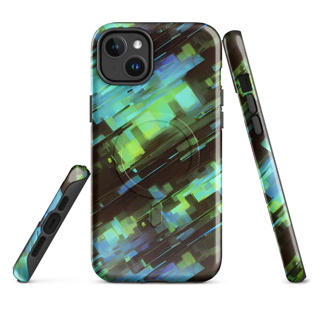 Cyber Shard on MagSafe Tough Case for iPhone® — Front