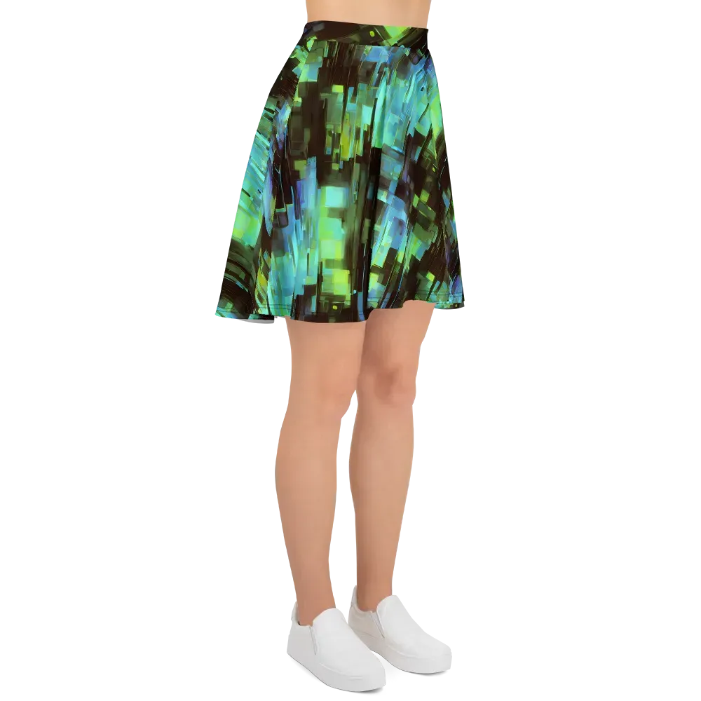 Cyber Shard on Skater Skirt — Right