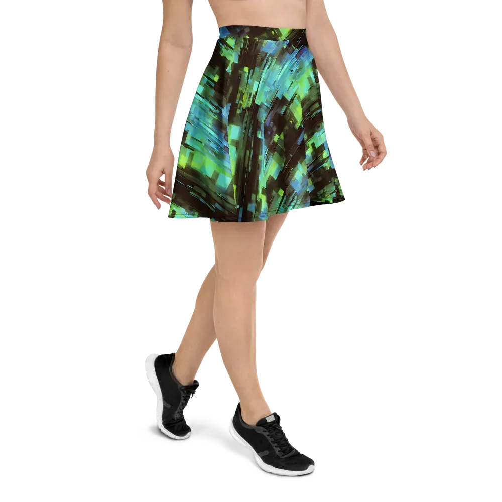 Cyber Shard on Skater Skirt — Right