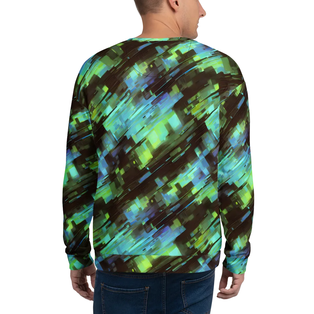 Cyber Shard on Sweatshirt — Back