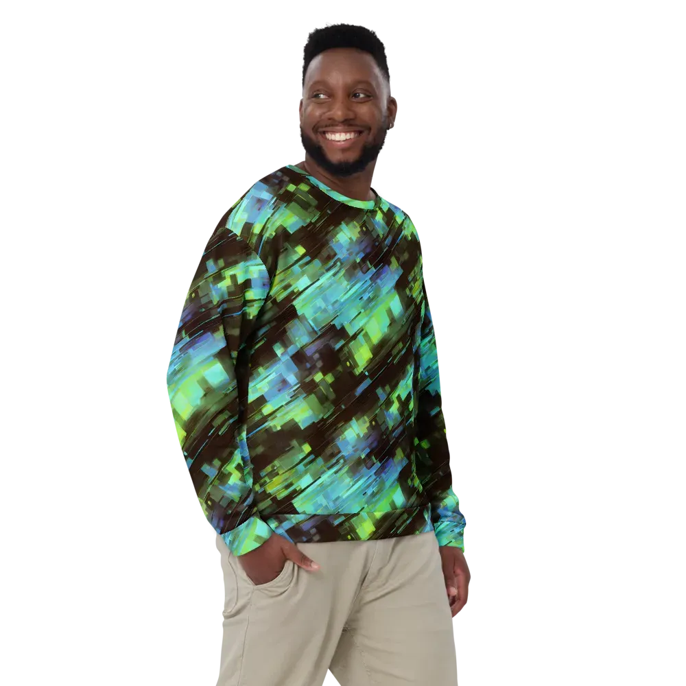 Cyber Shard on Sweatshirt — Front