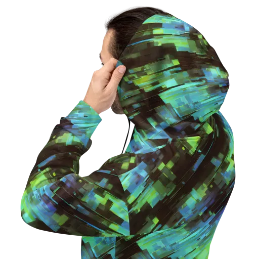 Cyber Shard on a Hoodie
