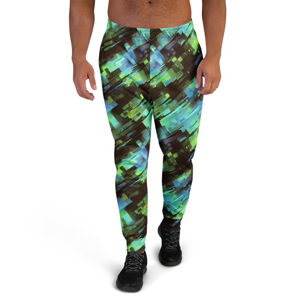 Cyber Shard on Men's Joggers — Front