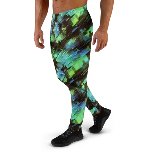 Cyber Shard on a Men's Joggers