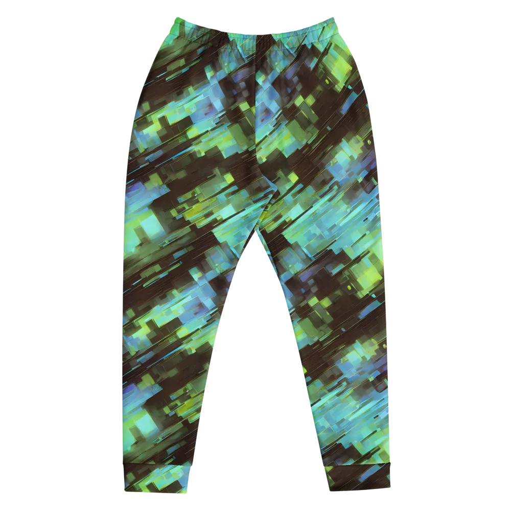 Cyber Shard on Men's Joggers — Front