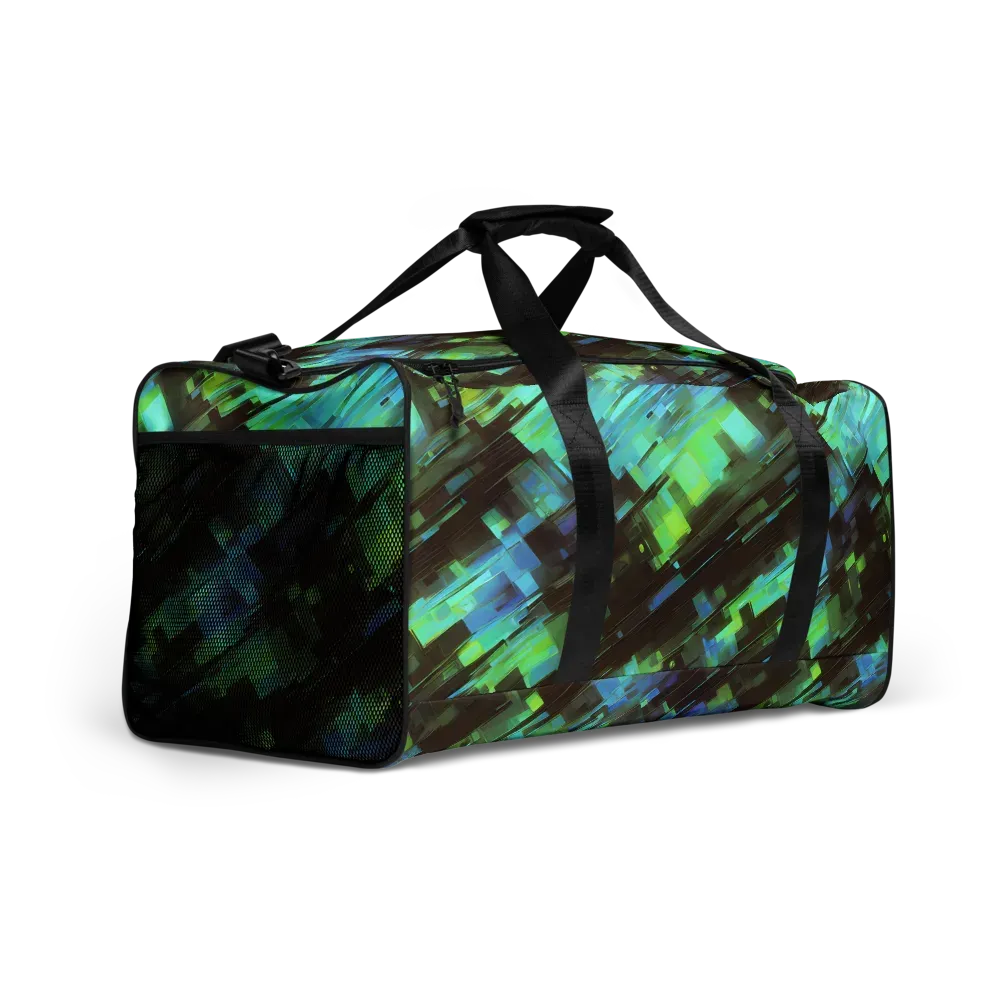 Cyber Shard on Duffle Bag — Right Front