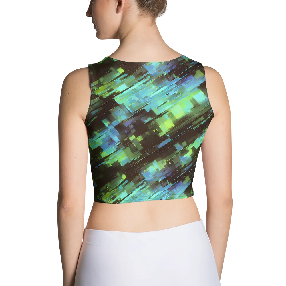 Cyber Shard on Crop Top — Back