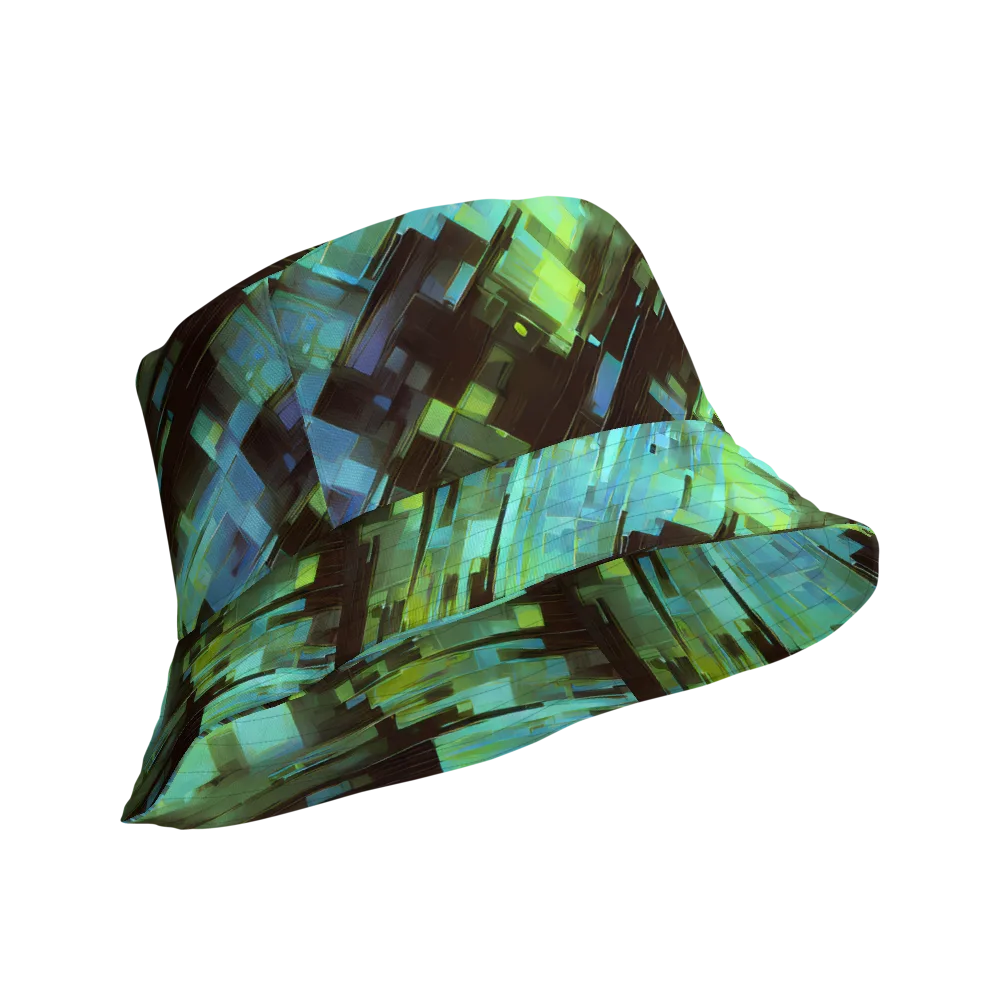 Cyber Shard on Reversible Bucket Hat — Product details Outside
