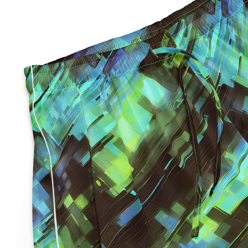 Cyber Shard on Women's Pajama Shorts — Product details