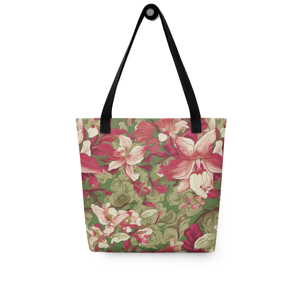 Burgundy Botanica on Tote Bag — Front