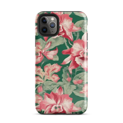 Verdant Bloom on a Tough Case for iPhone®