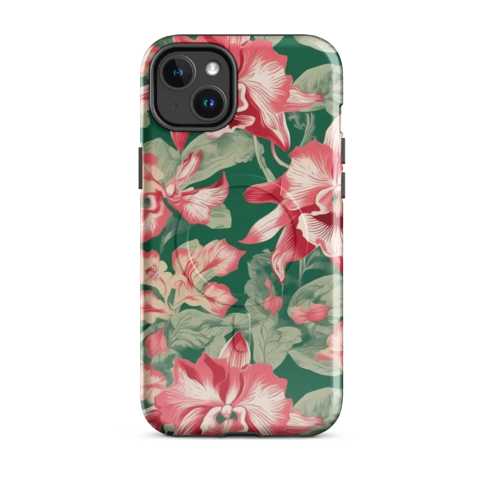Verdant Bloom on MagSafe Tough Case for iPhone® — Front