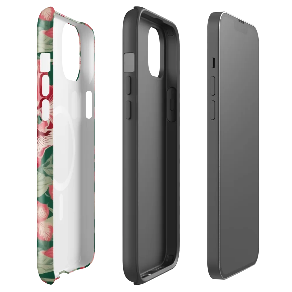 Verdant Bloom on MagSafe Tough Case for iPhone® — Front