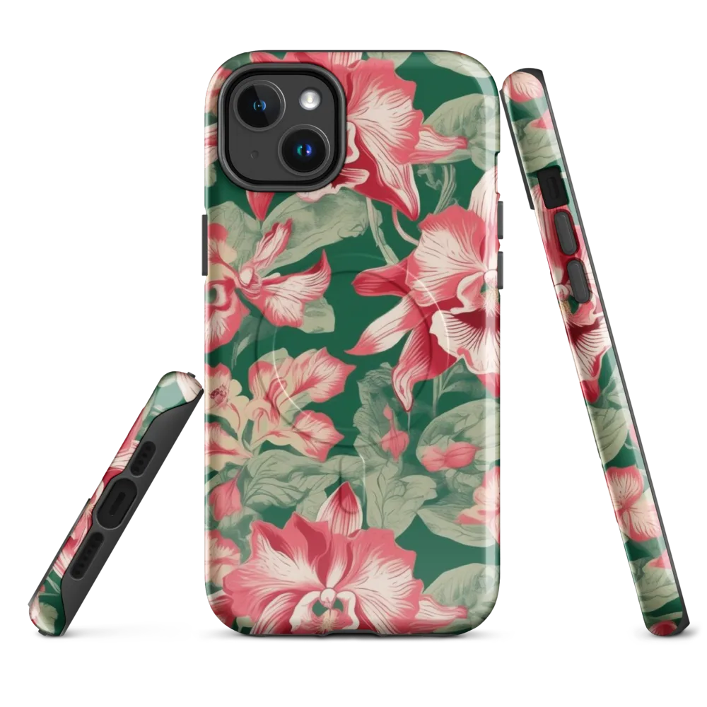 Verdant Bloom on MagSafe Tough Case for iPhone® — Front