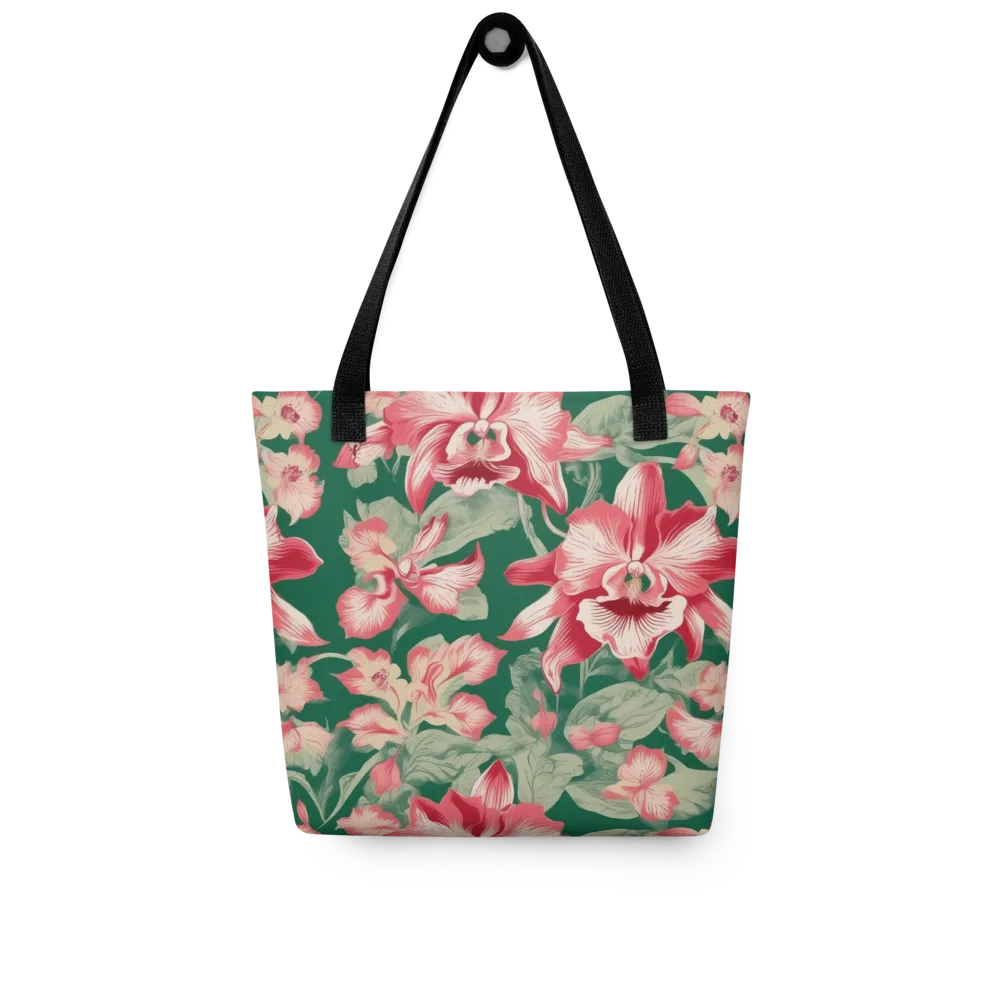 Verdant Bloom on Tote Bag — Front