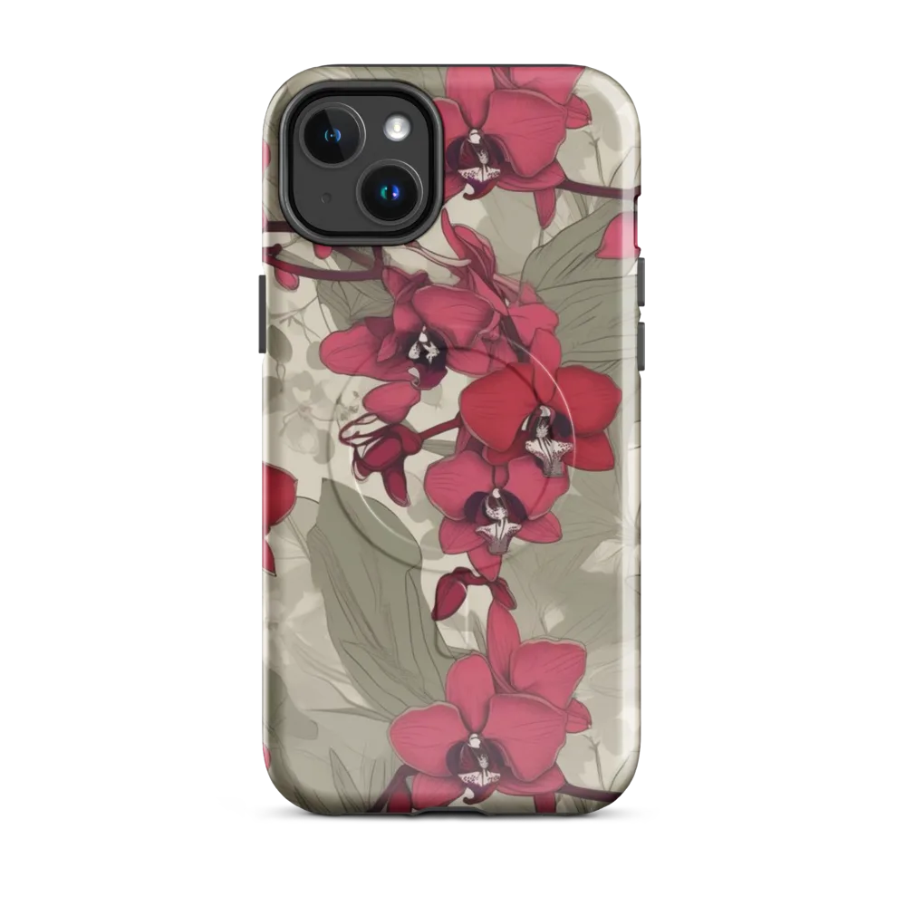 Orchid Nocturne on MagSafe Tough Case for iPhone® — Front