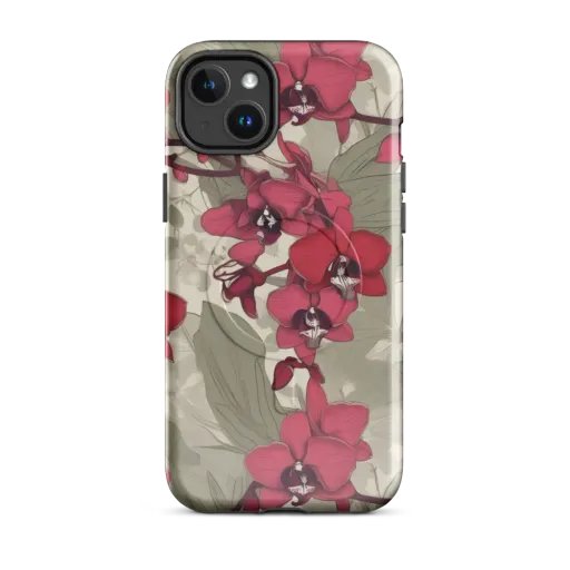Orchid Nocturne on a MagSafe Tough Case for iPhone®