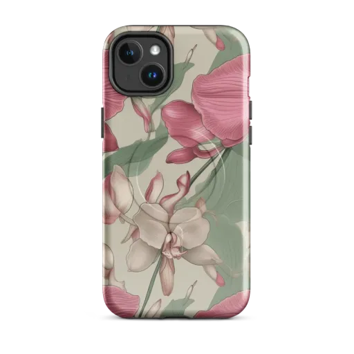 Orchid Herbarium on a MagSafe Tough Case for iPhone®