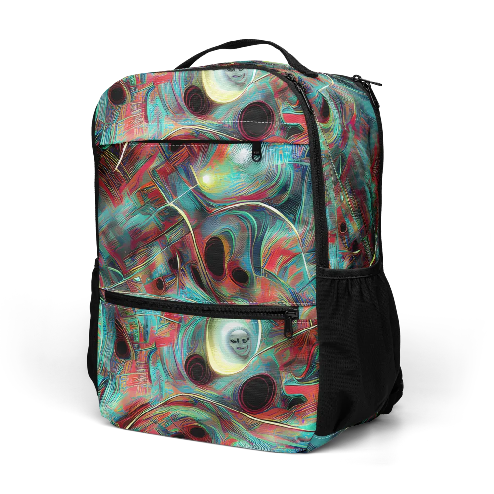 Dreamwave on Utility Backpack — Left Front