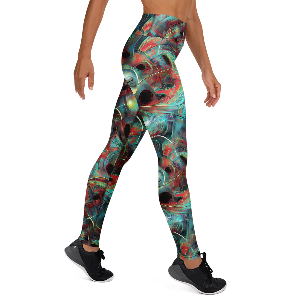 Dreamwave on Yoga Leggings — Right