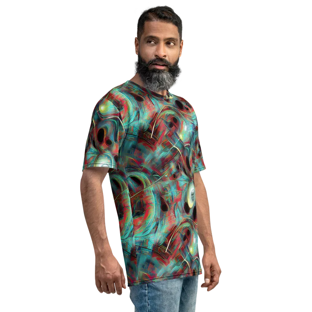 Dreamwave on Men's Crew Neck T-Shirt — Right