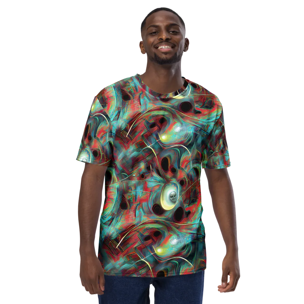 Dreamwave on Men's Crew Neck T-Shirt — Front