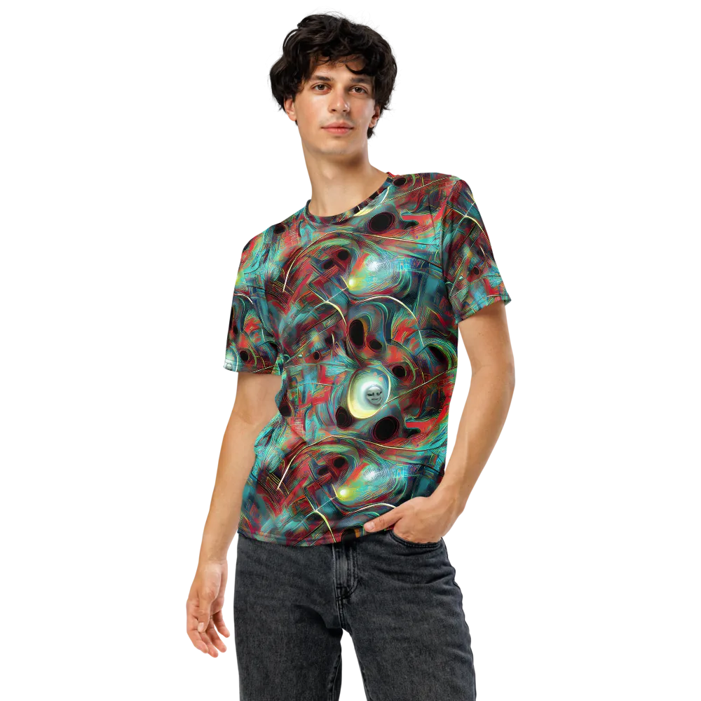 Dreamwave on Men's Crew Neck T-Shirt — Front