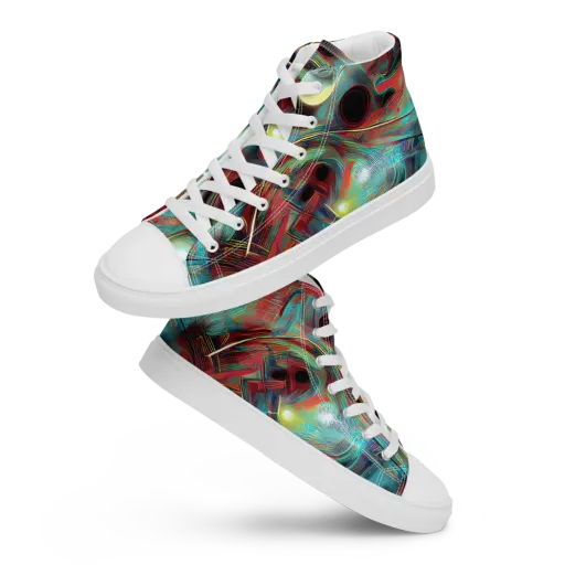 Dreamwave on a Women's High Top Canvas Shoes