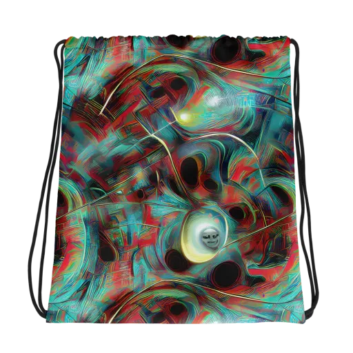 Dreamwave on a Drawstring Bag