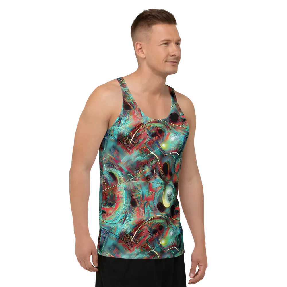 Dreamwave on Men's Tank Top — Right Front