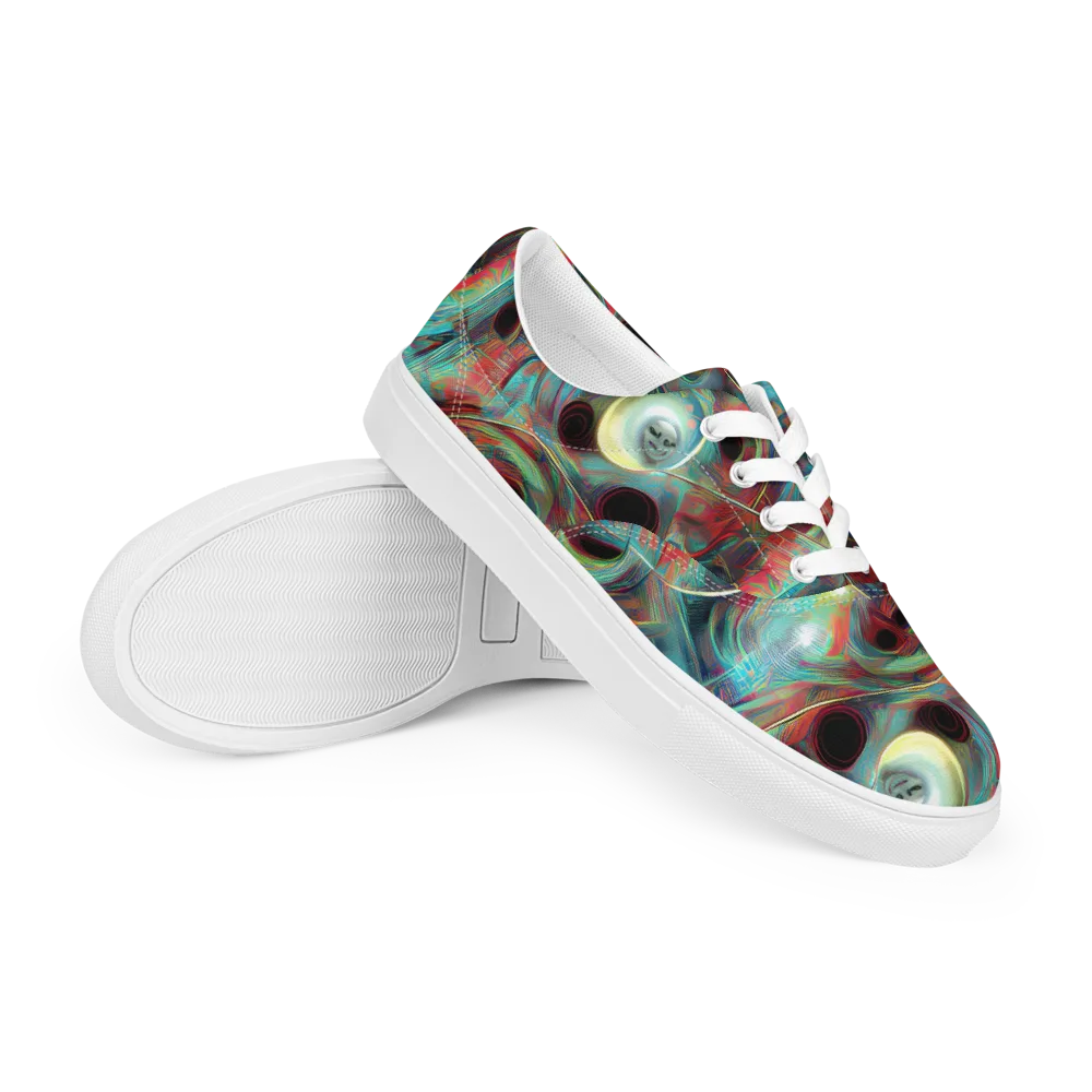 Dreamwave on Men's Lace-Up Canvas Shoes — Right Front