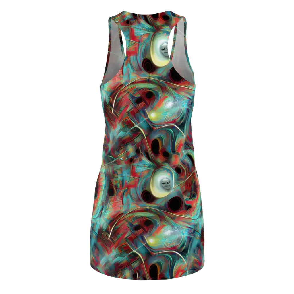 Dreamwave on Racerback Dress — Back