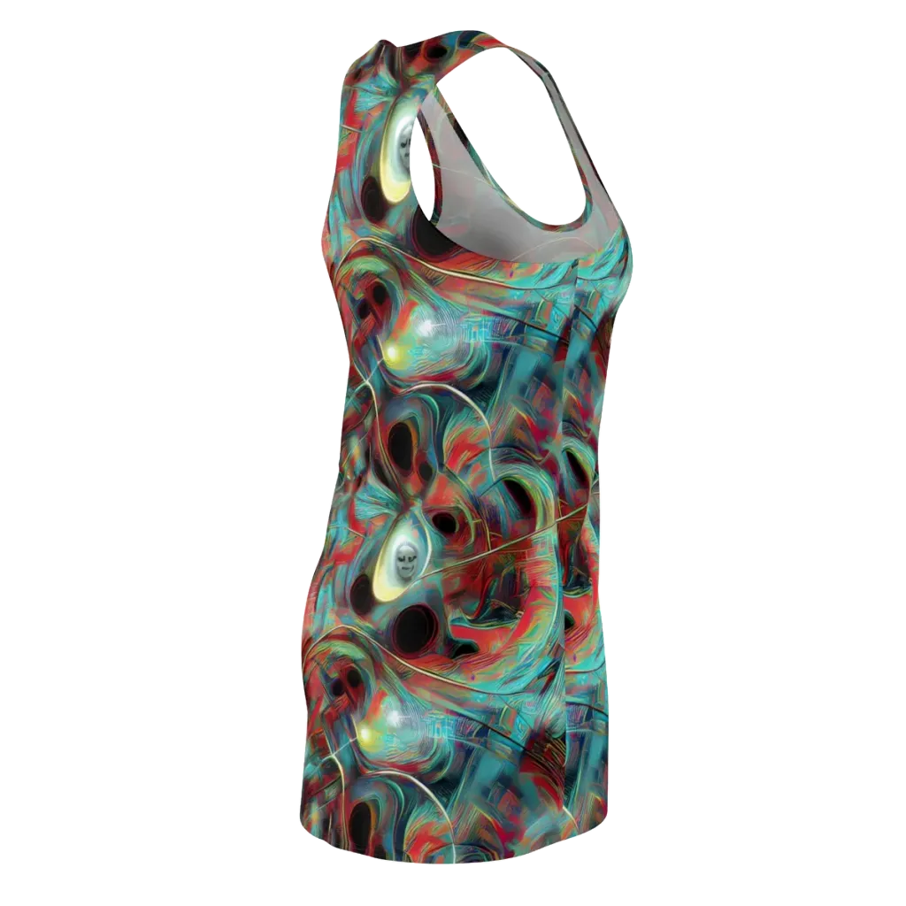 Dreamwave on Racerback Dress — Back Side