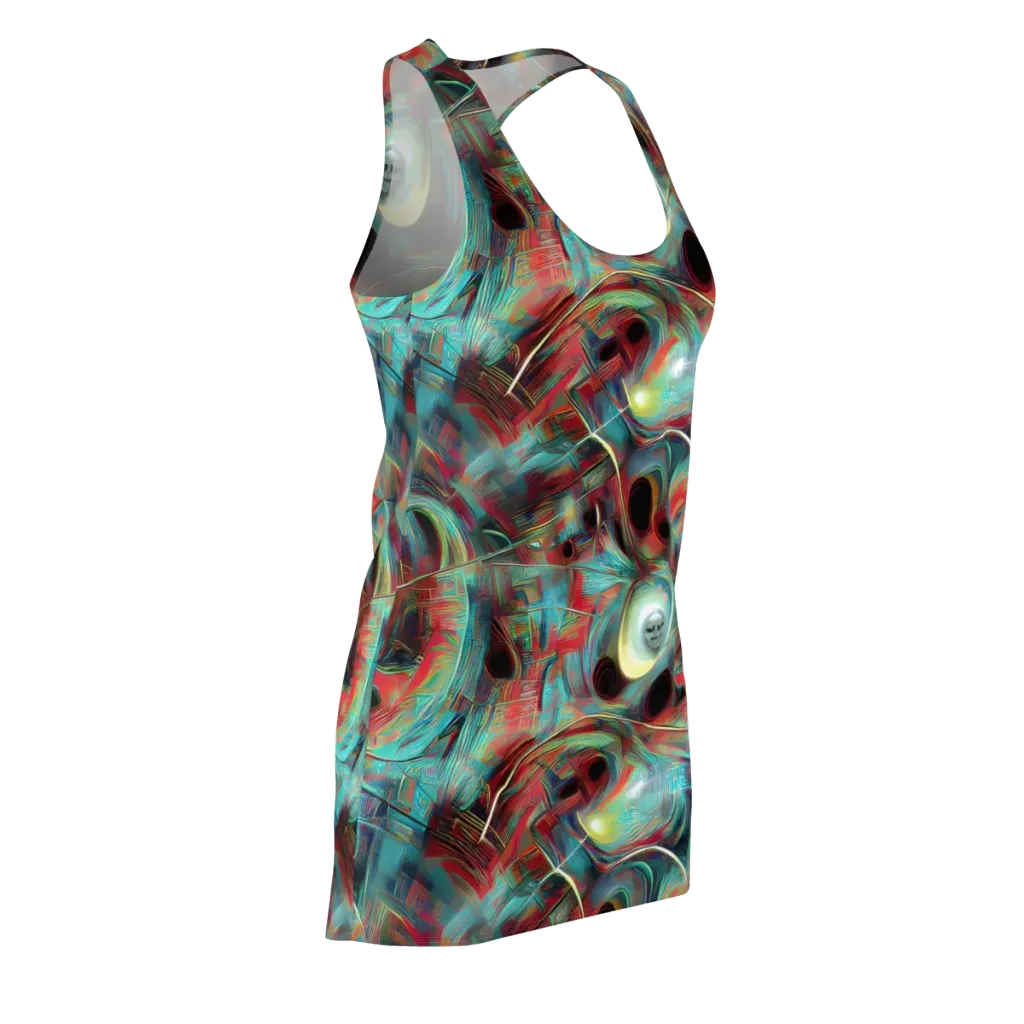 Dreamwave on Racerback Dress — Front Side