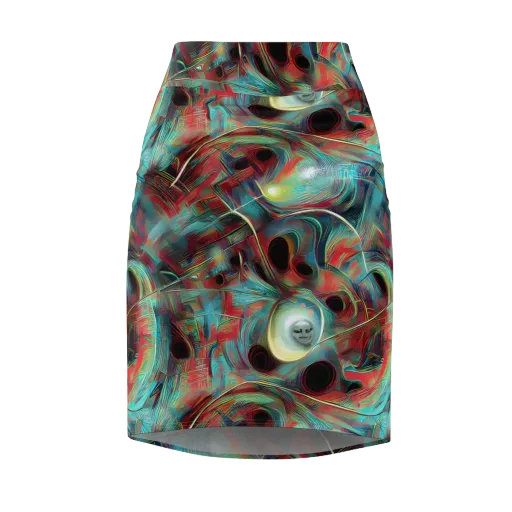 Dreamwave on a Pencil Skirt
