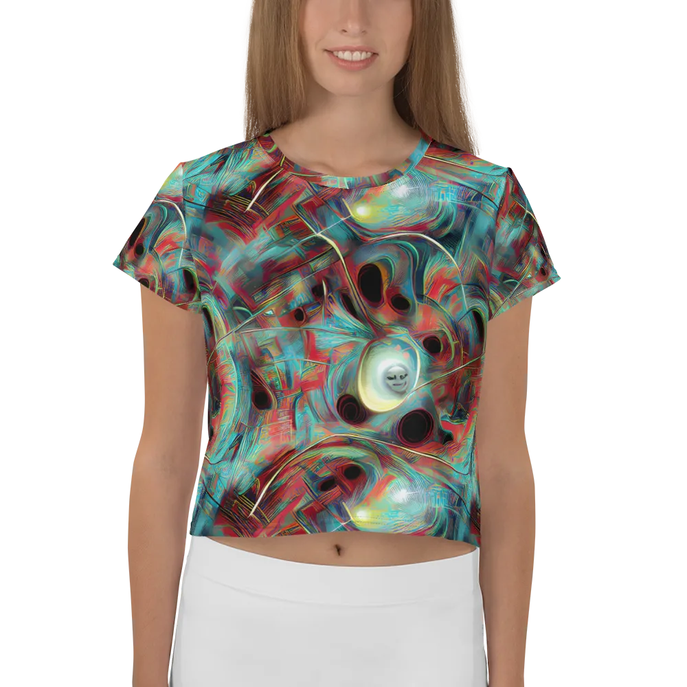 Dreamwave on Crop Tee — Front