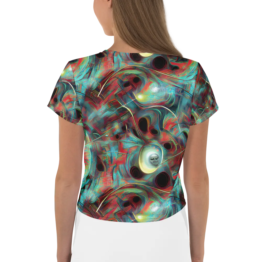 Dreamwave on Crop Tee — Back